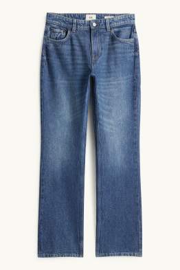 Straight jeans - low-rise waist