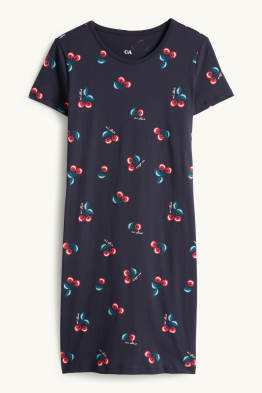 Nachthemd - gemustert