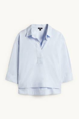 Blusa con escote en pico