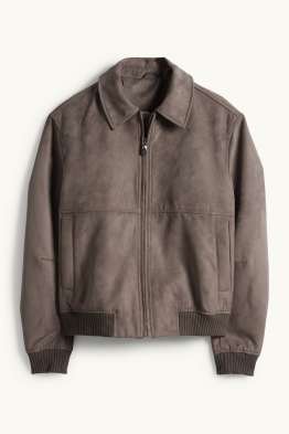 Jacket - faux suede