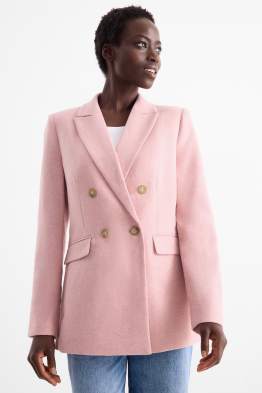 Business-Blazer mit Woll-Anteil - Regular Fit