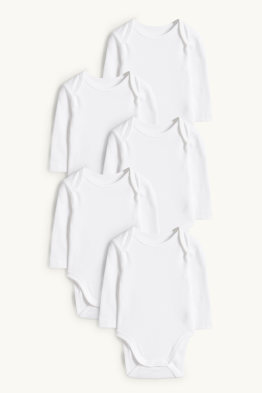 Multipack of 5 - baby bodysuit