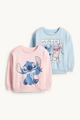 Confezione da 2 - Lilo & Stitch - felpa
