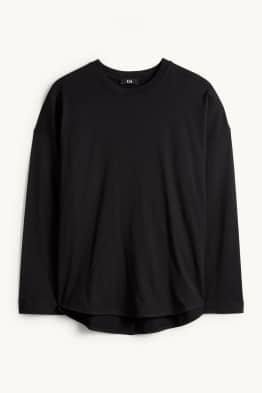 Tričko s dlouhým rukávem - relaxed fit