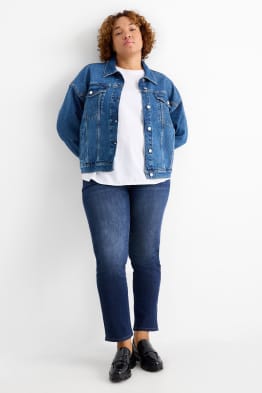 Straight Jeans - Mid Waist - LYCRA®