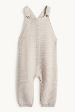 Baby-Strick-Latzhose