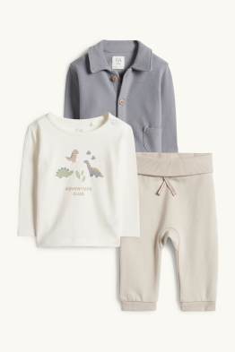 Dinozaur - komplet niemowlęcy - 3 części