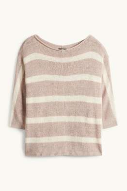 Pullover - gestreift