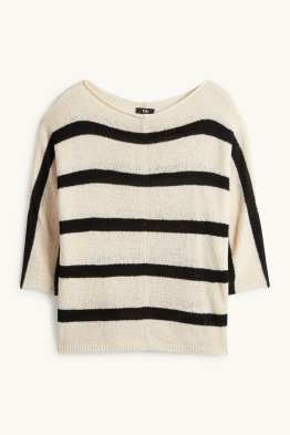 Pullover - gestreift