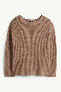 Pullover - gerippt