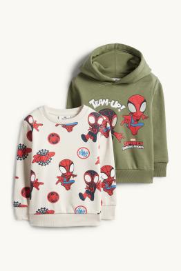 Pack de 2 - Spidey - sudadera con capucha y sudadera sin capucha