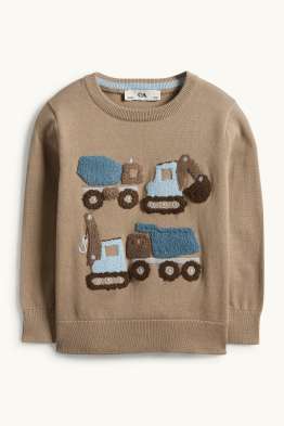 Plac budowy - sweter