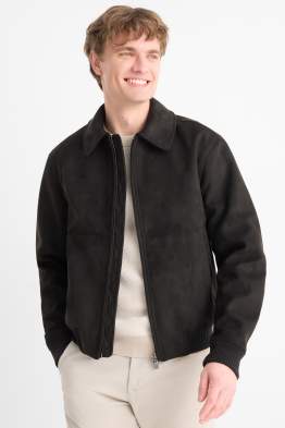 Jacket - faux suede