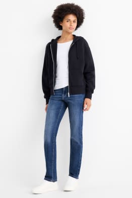 Straight jeans - mid waist - LYCRA®