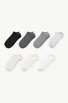 Multipack 7er - Sneakersocken mit Motiv - Wochentage