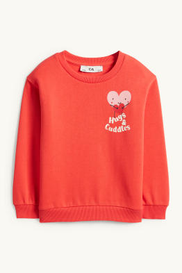 Heart - sweatshirt - shiny