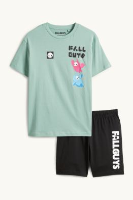 Fall Guys - letnia piżama - 2 części