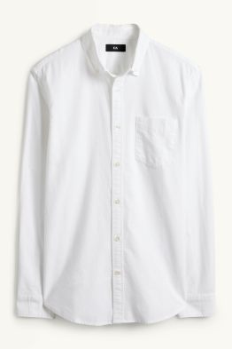 Shirt - regular fit - button-down collar