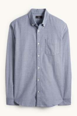 Shirt - regular fit - button-down collar