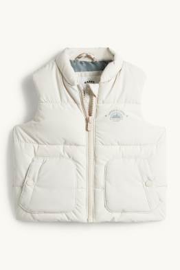 Pikowana kamizelka niemowlęca - hydrofobowa