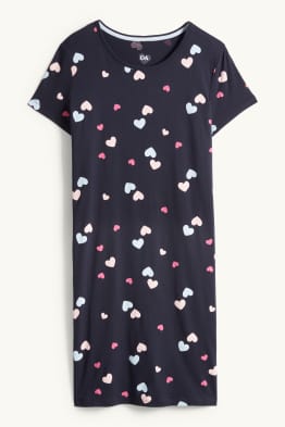 Nachthemd - gemustert