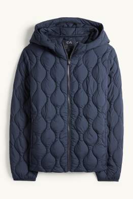 Steppjacke mit Kapuze