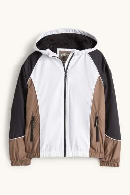 Jacket with hood