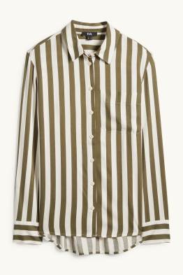 Bluse - gestreift