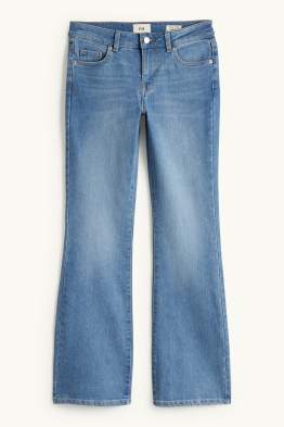 Bootcut jeans - low waist