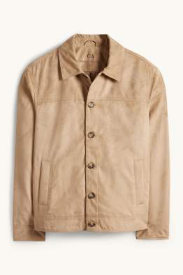 Veste - faux suède