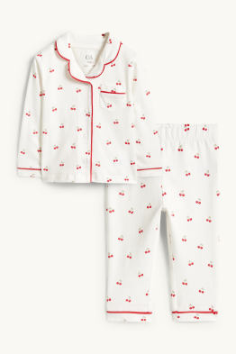 Kirsche - Baby-Pyjama - 2 teilig