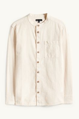 Camisa amb component de lli