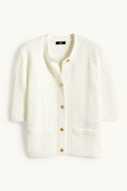 Strickjacke - strukturiert