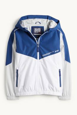 Jacket with hood - water-repellent