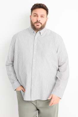 Camisa - regular fit - button-down - de ratlles