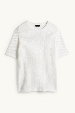 Camiseta - regular fit - con textura