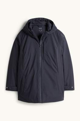 Jacke mit Kapuze - gefüttert - wasserabweisend