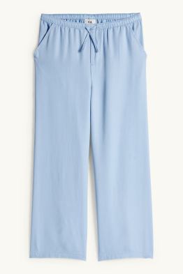 Pantalon de toile - palazzo