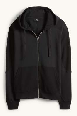 Zip-through hoodie