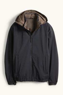 Veste à capuche - doublée - finition déperlante