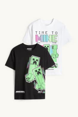Multipack 2er - Minecraft - Kurzarmshirt