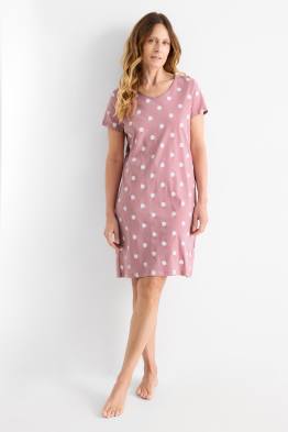 Nachthemd - gepunktet