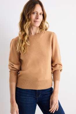 Set - maglione e sciarpa con cashmere - misto lana