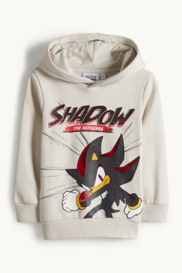 Sonic - sudadera con capucha - brillos