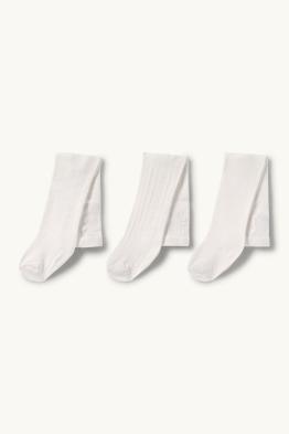 Set van 3 - babymaillot - met structuur