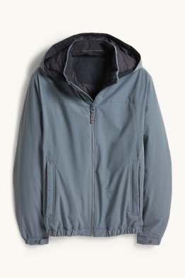 Veste à capuche - doublée - finition déperlante