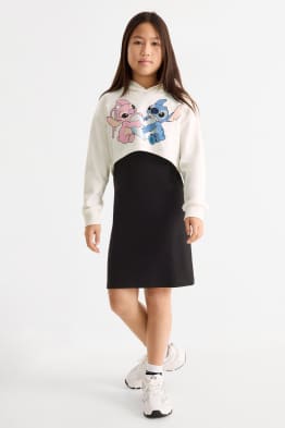 Lilo & Stitch - set - felpa e vestito - 2 pezzi