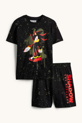 Sonic - pijama curt - 2 peces
