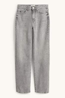 Straight Jeans - High Waist - LYCRA®