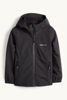 Rain jacket with hood - waterproof